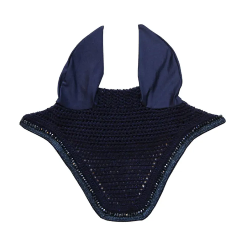 Kentucky Wellington Glitter Band Soundless Fly Veil - Dark Navy
