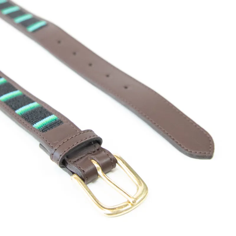 Kentucky Handmade Pearl Belt - Black-3