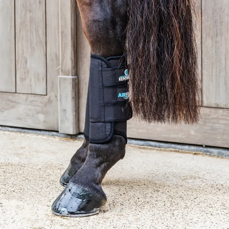 Kentucky 3D Air Flow Eventing Hind Boots - Black-4
