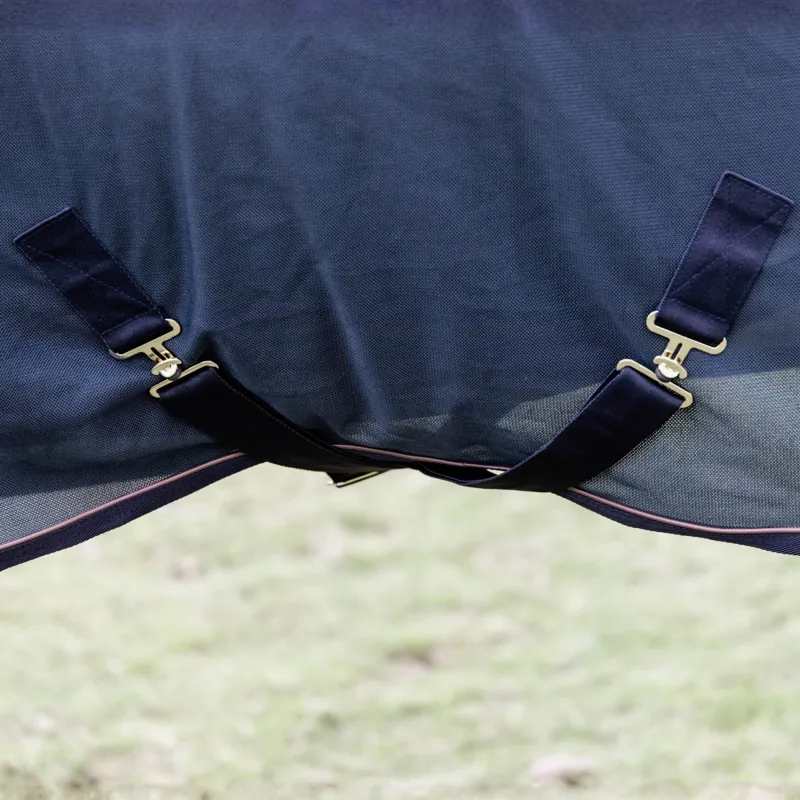 Kentucky Classic Waterproof Combo Fly Rug - Navy-8