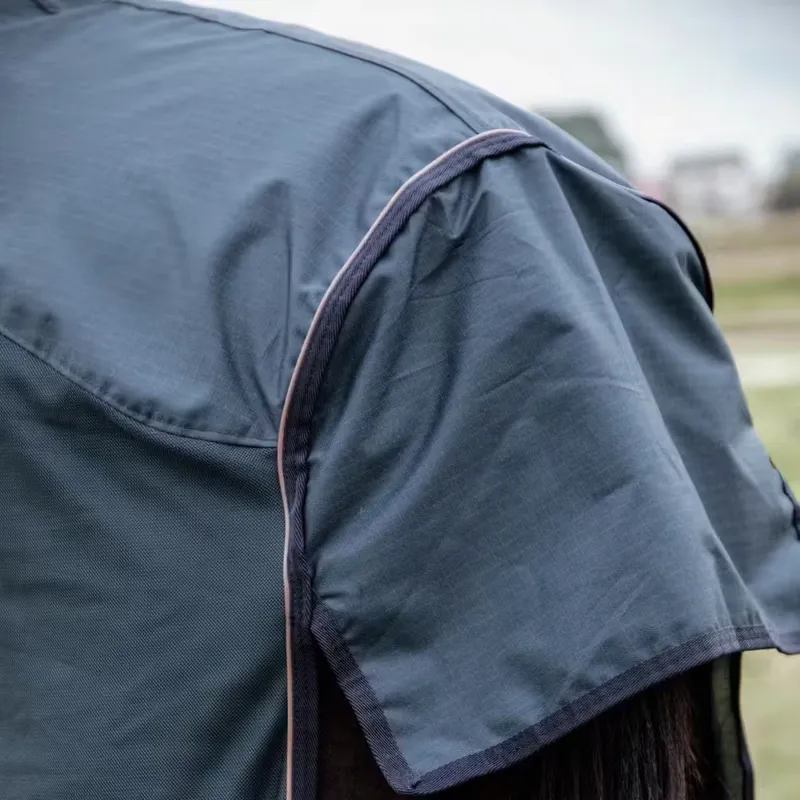 Kentucky Classic Waterproof Combo Fly Rug - Navy-7
