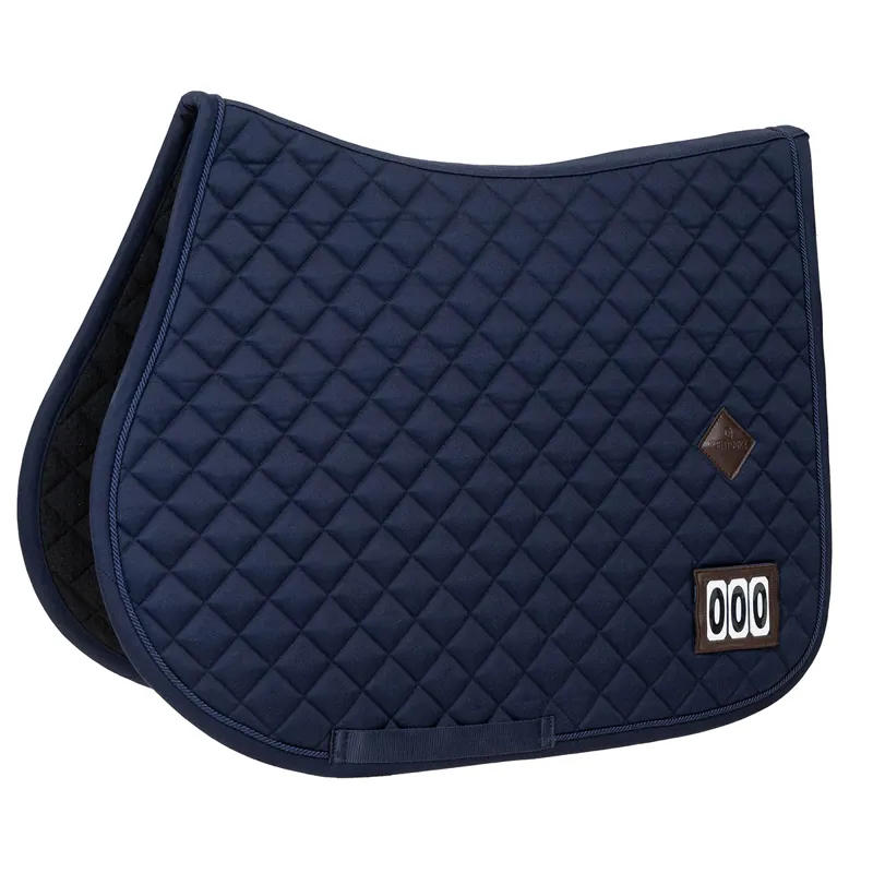 Kentucky Diamond Competition Jump Number Saddlecloth - Navy