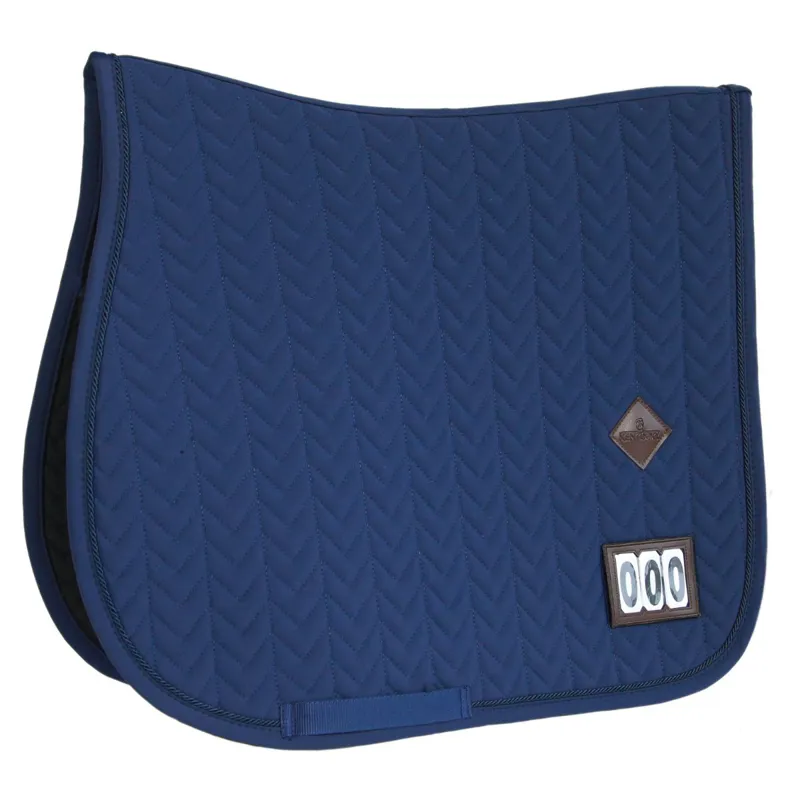 Kentucky Fishbone Competition Dressage Number Saddlecloth - Navy