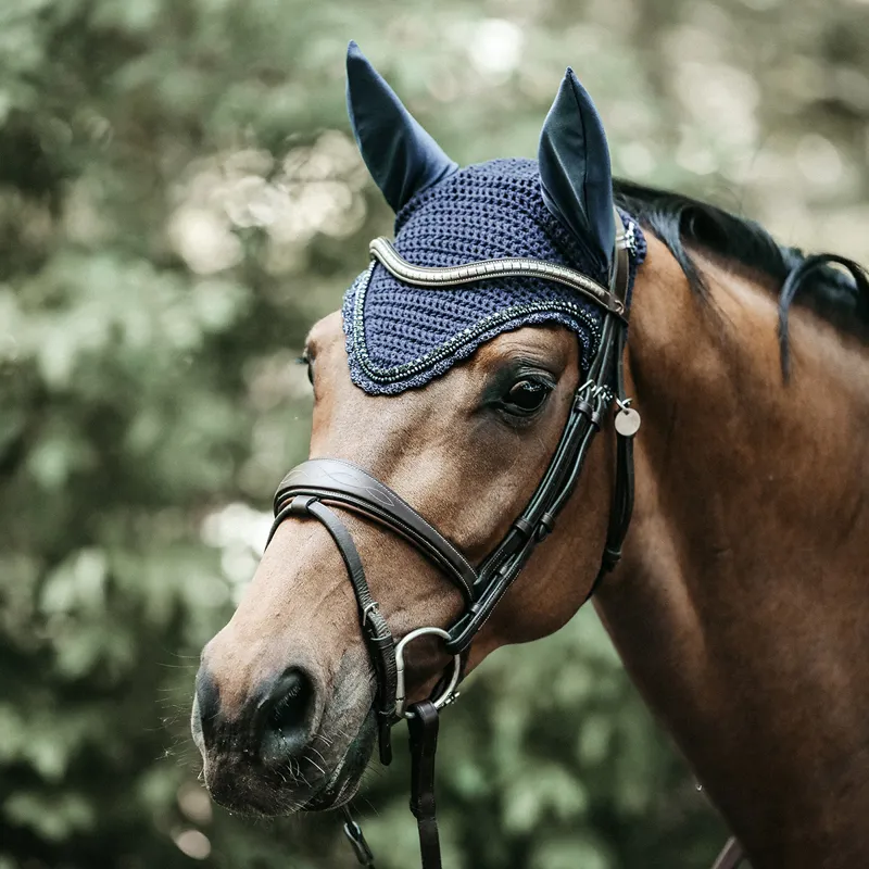 Kentucky Long Stone and Pearl Soundless Fly Veil - Dark Navy-3