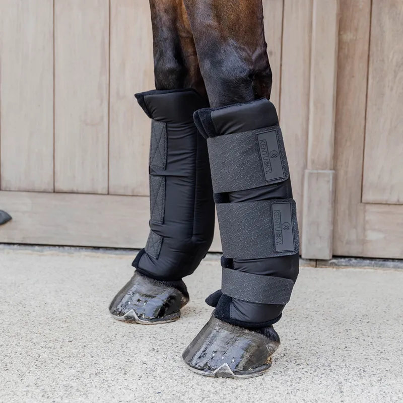 Kentucky PROtect Classic Stable/Travel Front Boots - Black