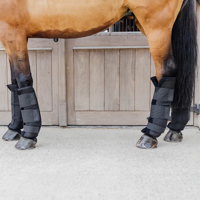 Kentucky PROtect Classic Stable/Travel Front Boots - Black-3