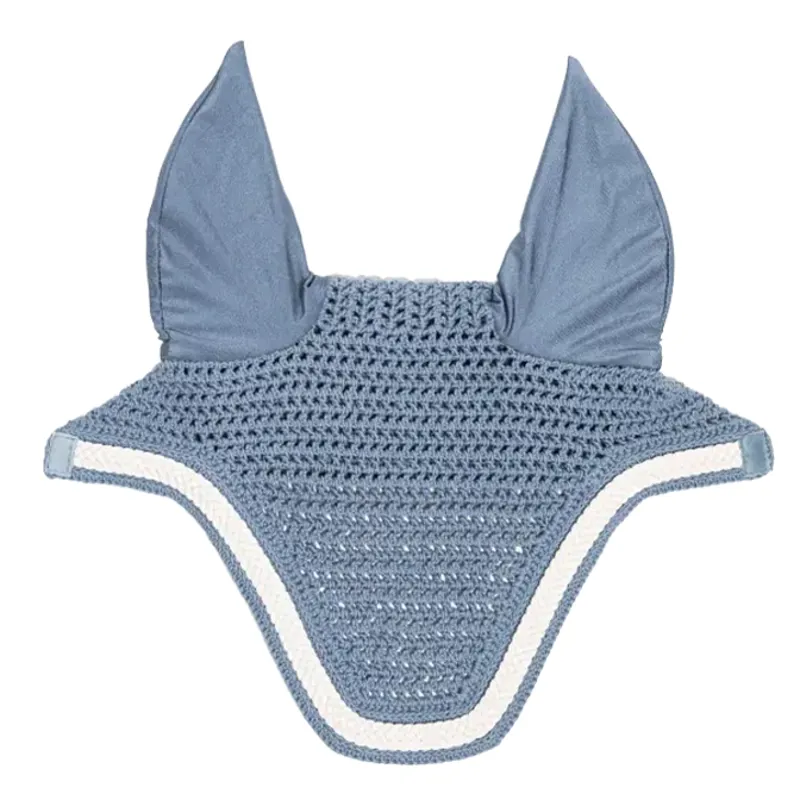 Kentucky Wellington Plaited Cord Soundless Ear Fly Veil - Light Blue-2