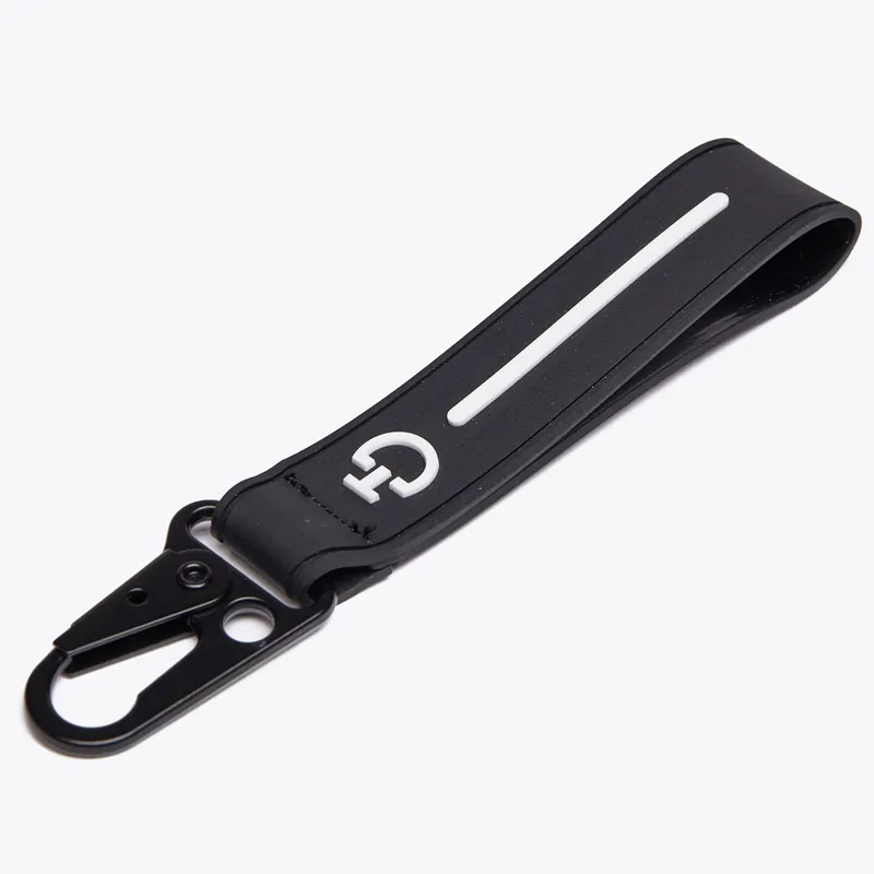 Cavalleria Toscana Logo Keyring - Black-1