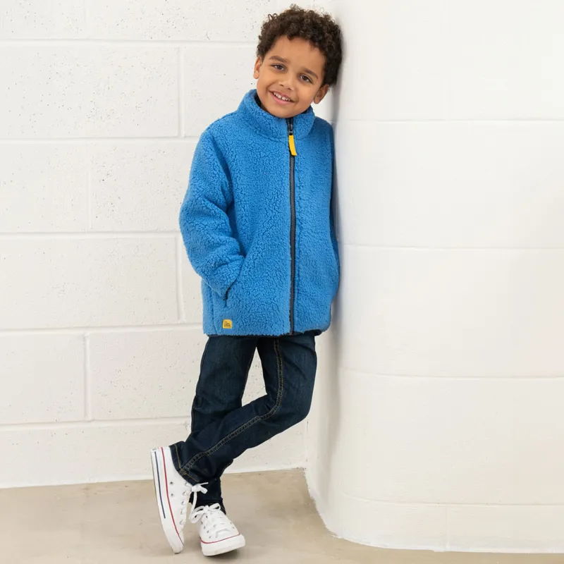 Lighthouse Kian Junior Boys Fleece - Blue-5