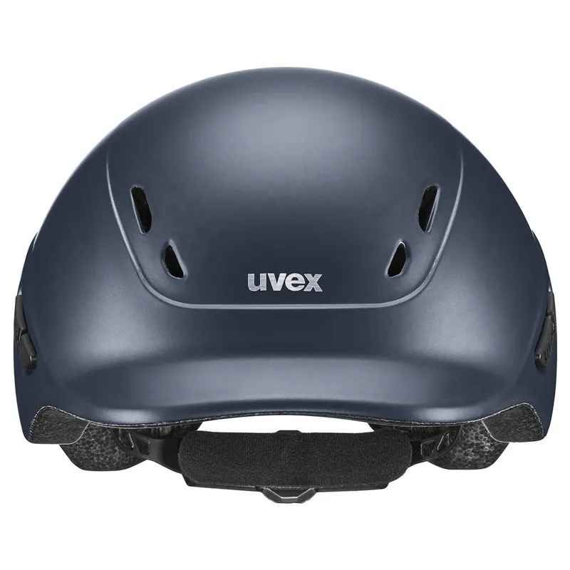 Uvex Kidoxx Matt Riding Hat - Navy-3