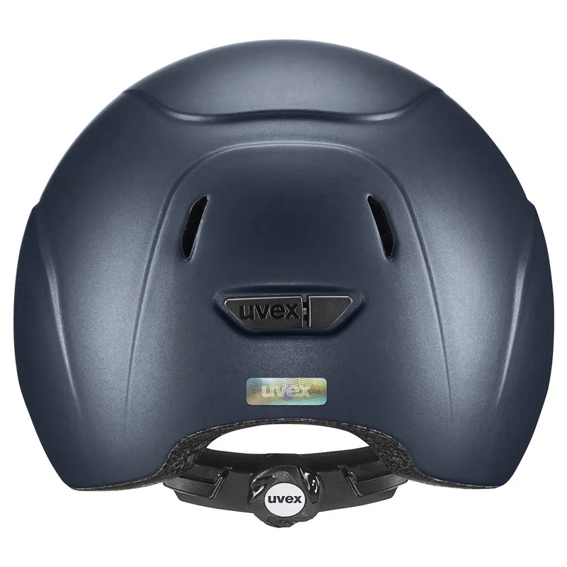 Uvex Kidoxx Matt Riding Hat - Navy-1