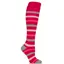 Sockshop Wild Feet Knee High Junior Welly Boot Socks - Pink