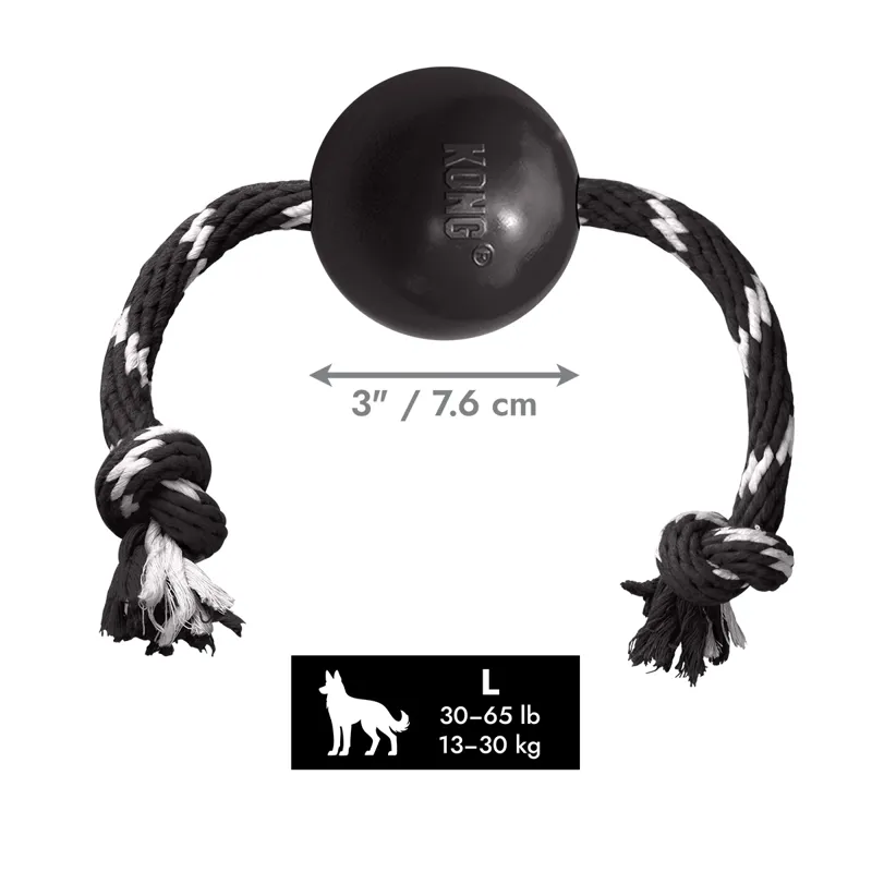 KONG Extreme Ball with Rope -1