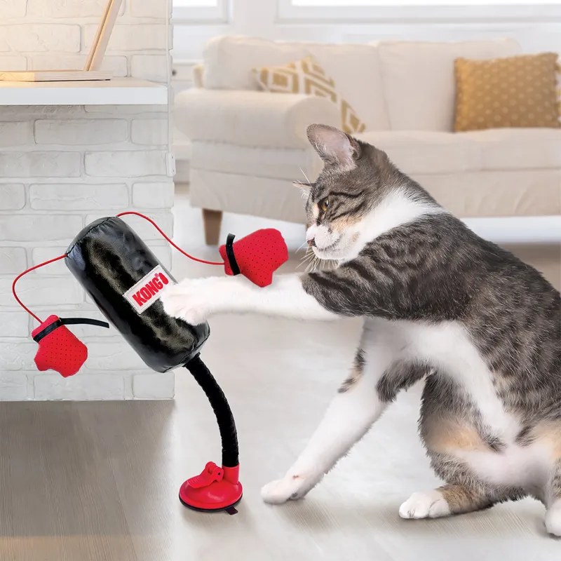 KONG Connects Punching Bag Cat Toy-1