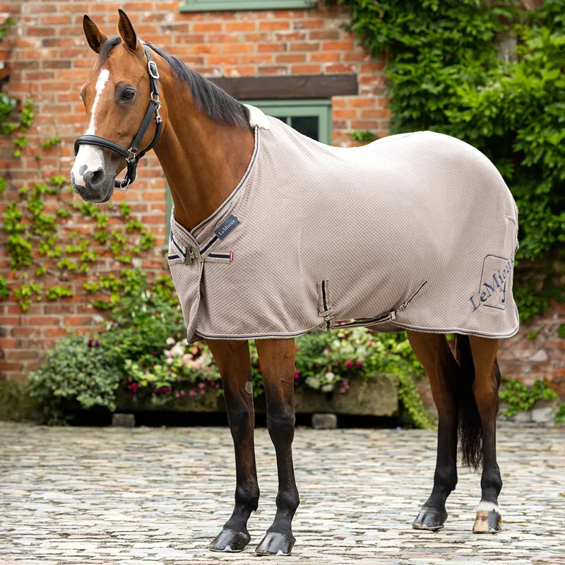 LeMieux Kudos Bamboo Cooler Rug - Pecan