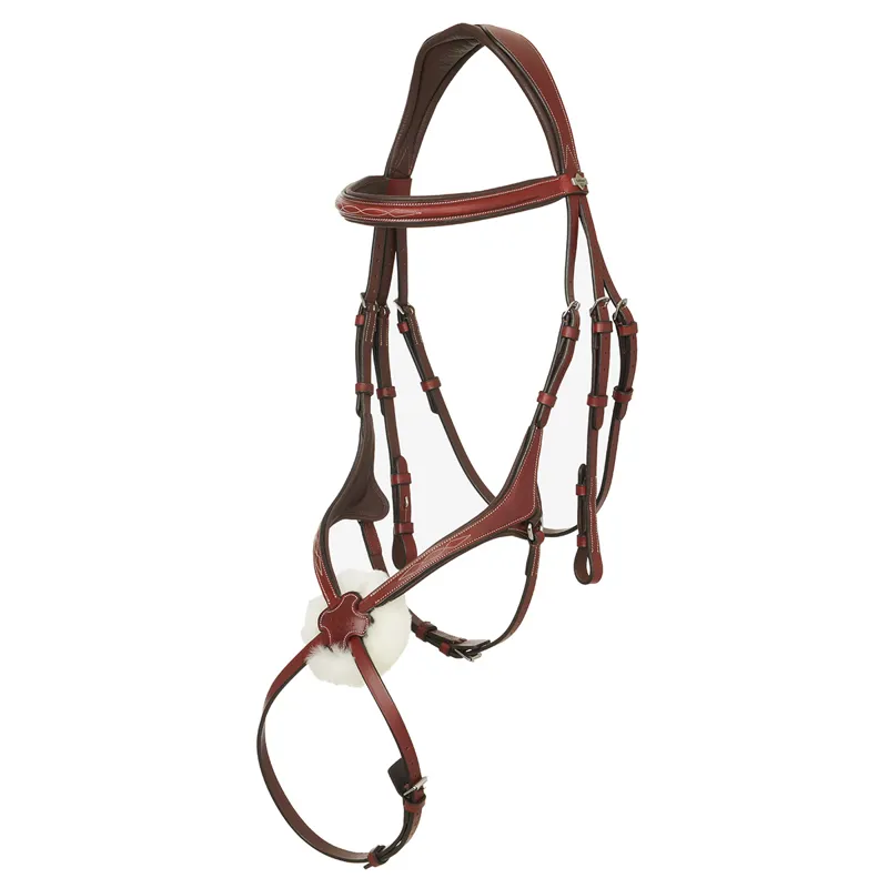 LeMieux Kudos Grackle Bridle - Chestnut