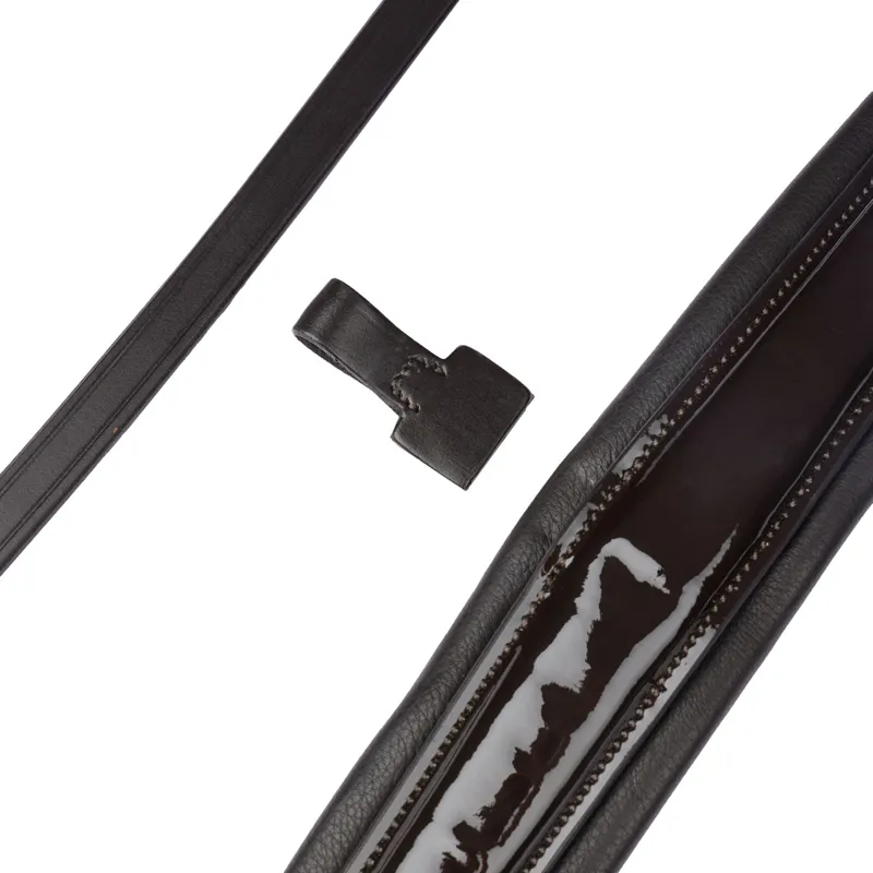 LeMieux Kudos Patent Dressage Bridle - Brown-2