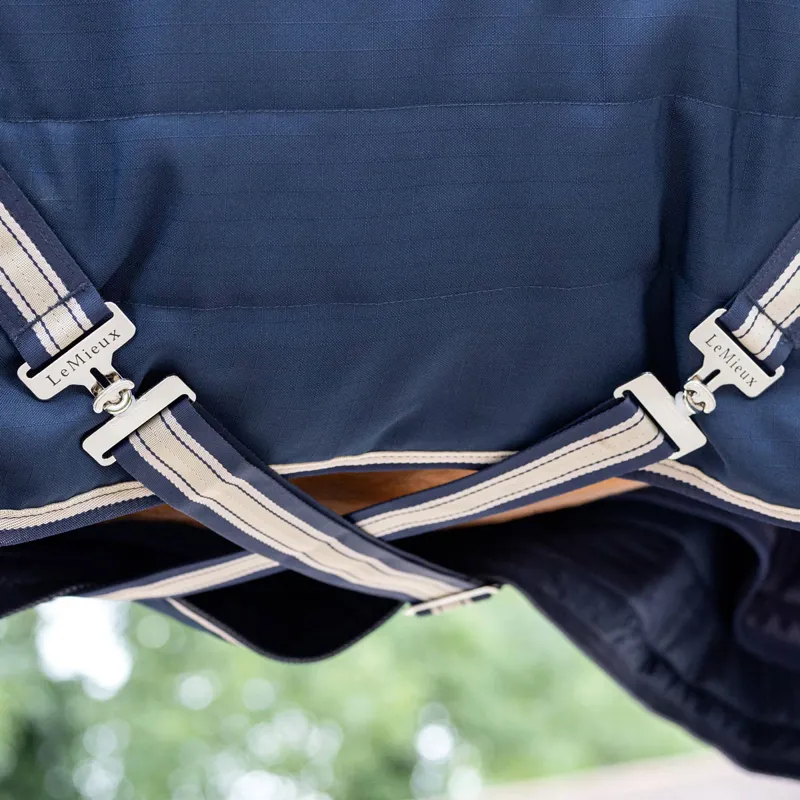 LeMieux Kudos 100g Standard Neck Stable Rug - Navy-2