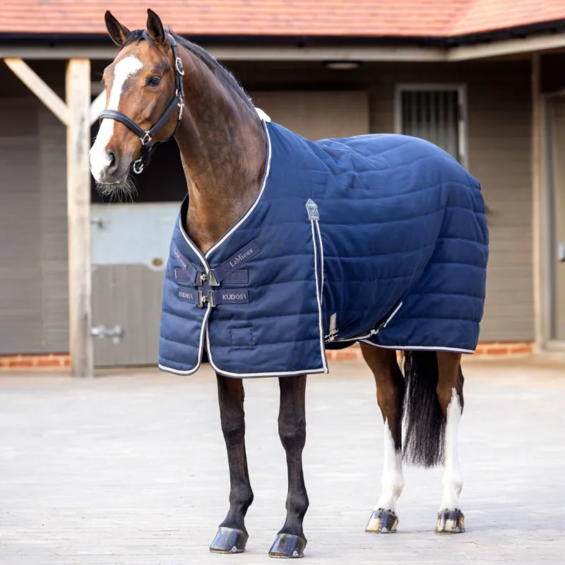 LeMieux Kudos 100g Standard Neck Stable Rug - Navy