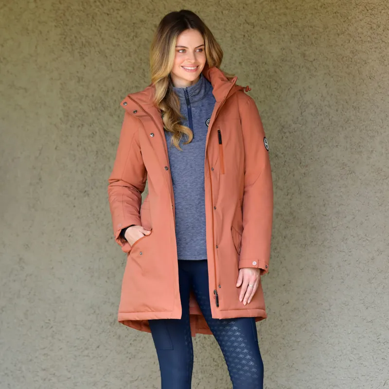 WeatherBeeta Kyla II Technical Waterproof Ladies Jacket - Redwood-5