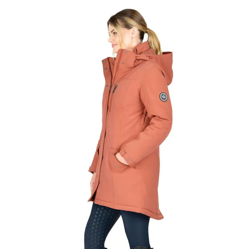 WeatherBeeta Kyla II Technical Waterproof Ladies Jacket - Redwood-4