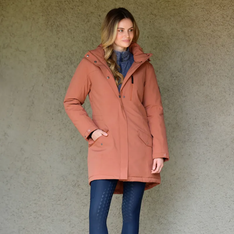 WeatherBeeta Kyla II Technical Waterproof Ladies Jacket - Redwood-1