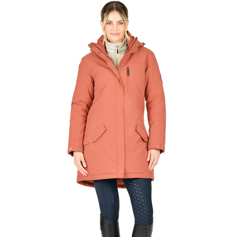 WeatherBeeta Kyla II Technical Waterproof Ladies Jacket - Redwood