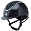 EQX Kylo Crystal Riding Hat - Navy Gloss/Silver Crystal