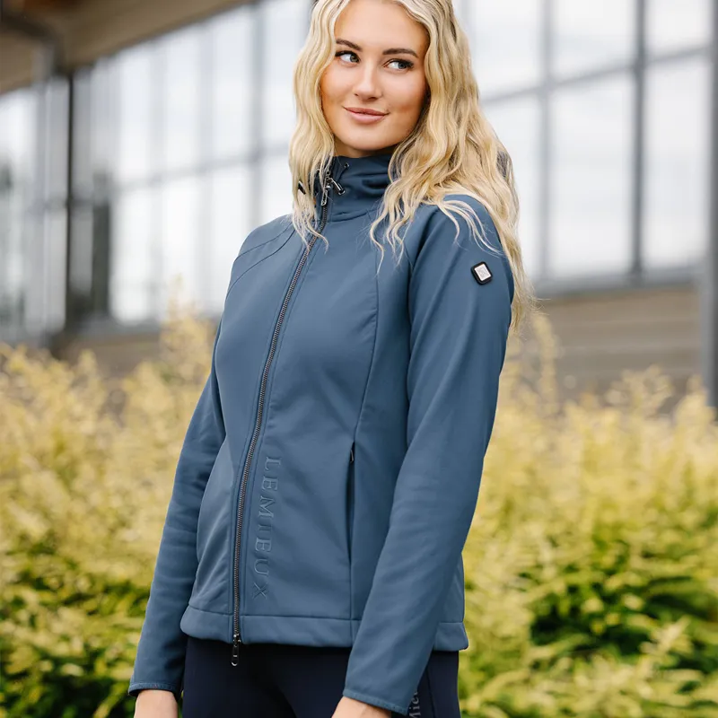 LeMieux Charlotte Ladies Softshell Jacket - Atlantic-5