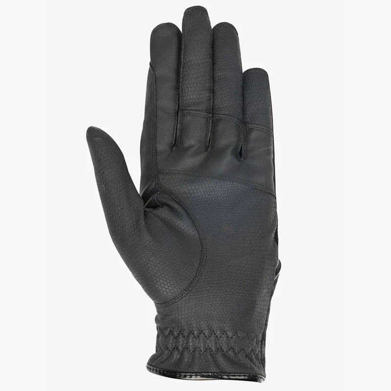 LeMieux Competition Riding Gloves - Black-1