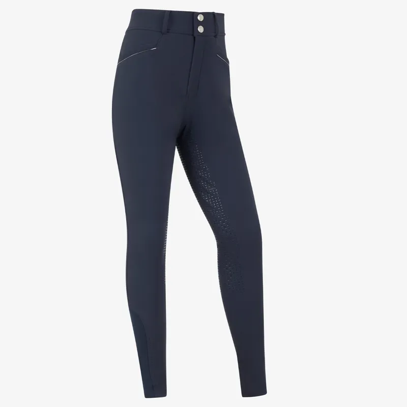 LeMieux Freya Pro Full Grip Junior Breeches - Navy-1