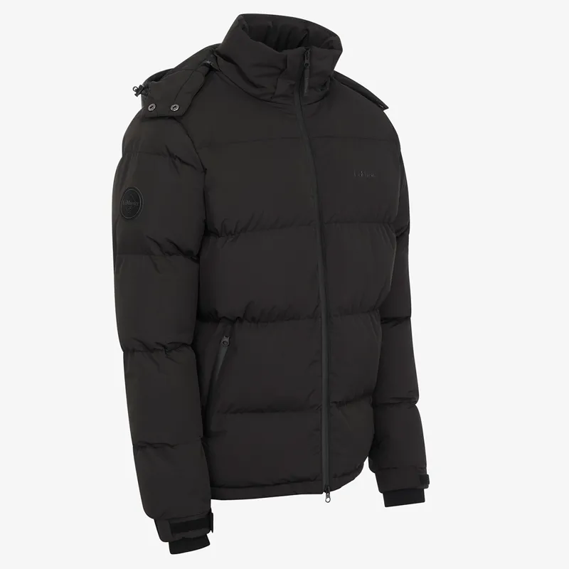 LeMieux Elite Mens Puffer Jacket - Black-2