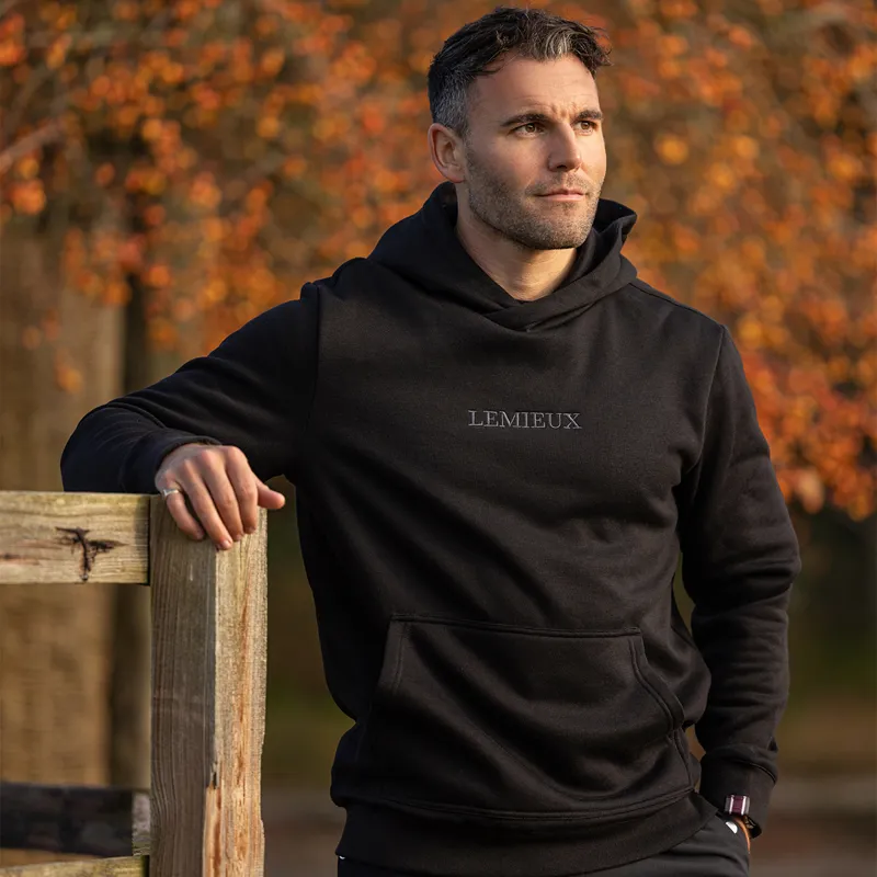 LeMieux Mens Hoodie - Black-5