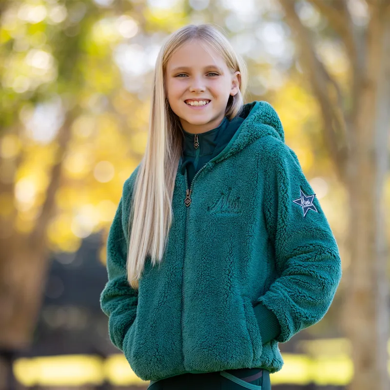 LeMieux Mini Teagan Junior Fleece - Evergreen-3