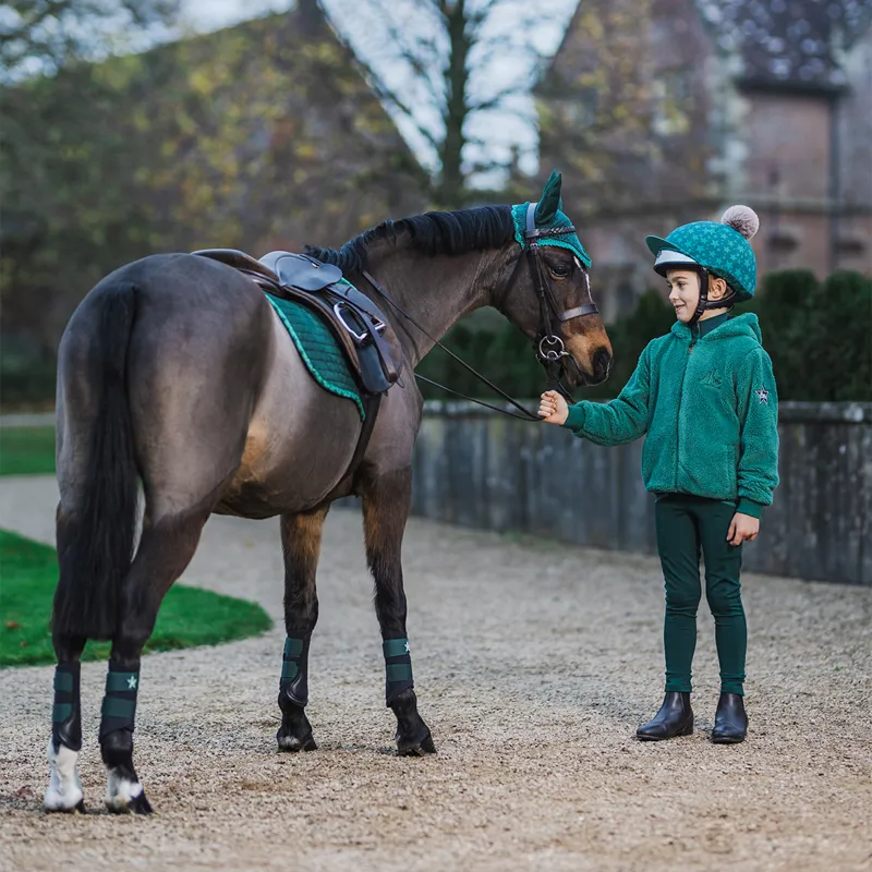 LeMieux Mini Teagan Junior Fleece - Evergreen-6