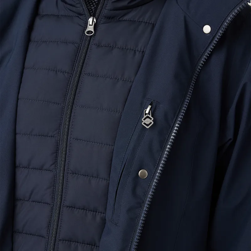 LeMieux Amelie Ladies Lightweight Long Riding Jacket - Navy-5