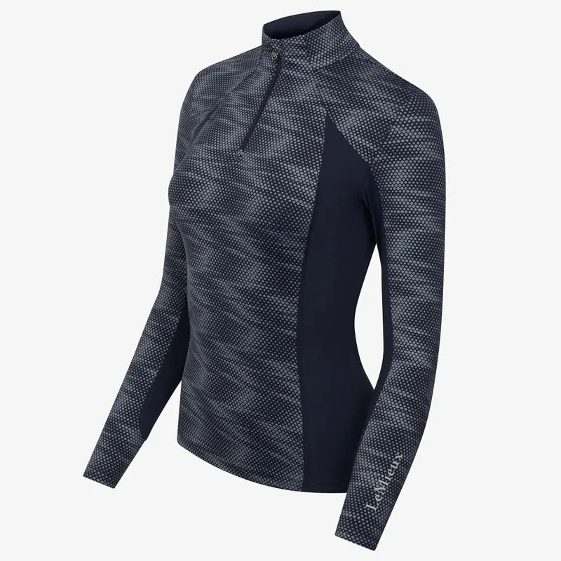 LeMieux Eleanor Reflective Ladies Base Layer - Navy-1