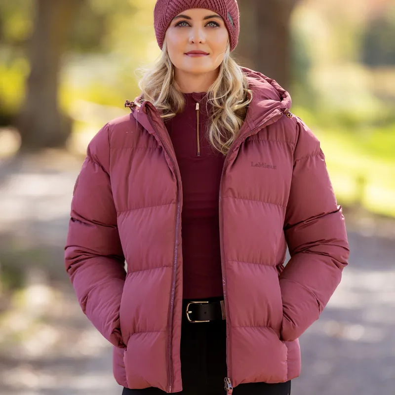 LeMieux Kenza Ladies Puffer Jacket - Orchid-6
