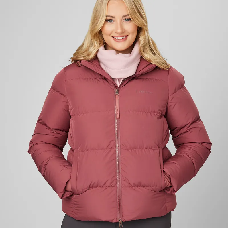 LeMieux Kenza Ladies Puffer Jacket - Orchid-4