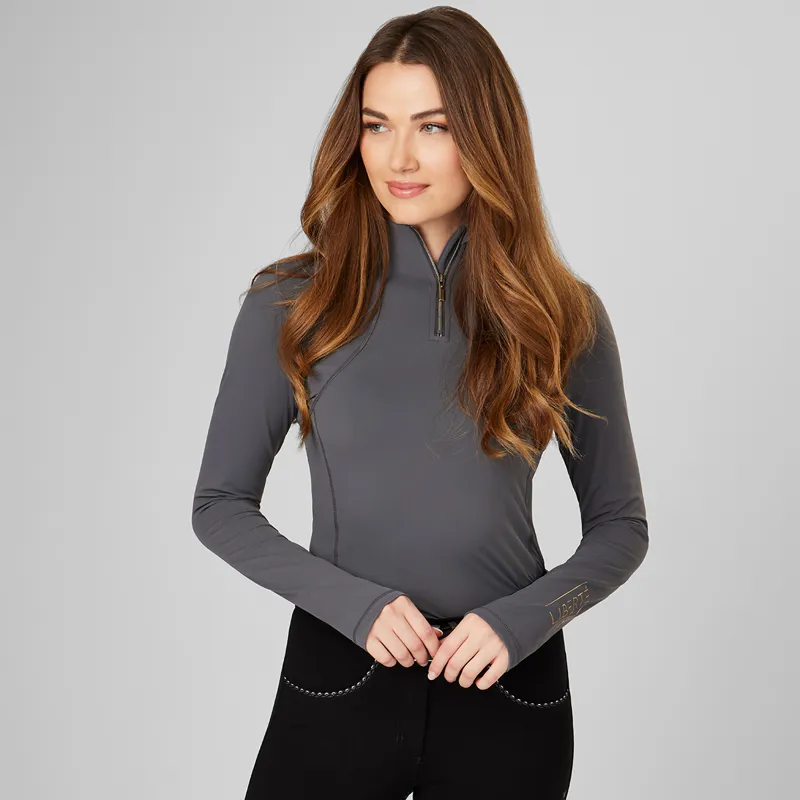 LeMieux Liberte Ladies Base Layer - Graphite-6