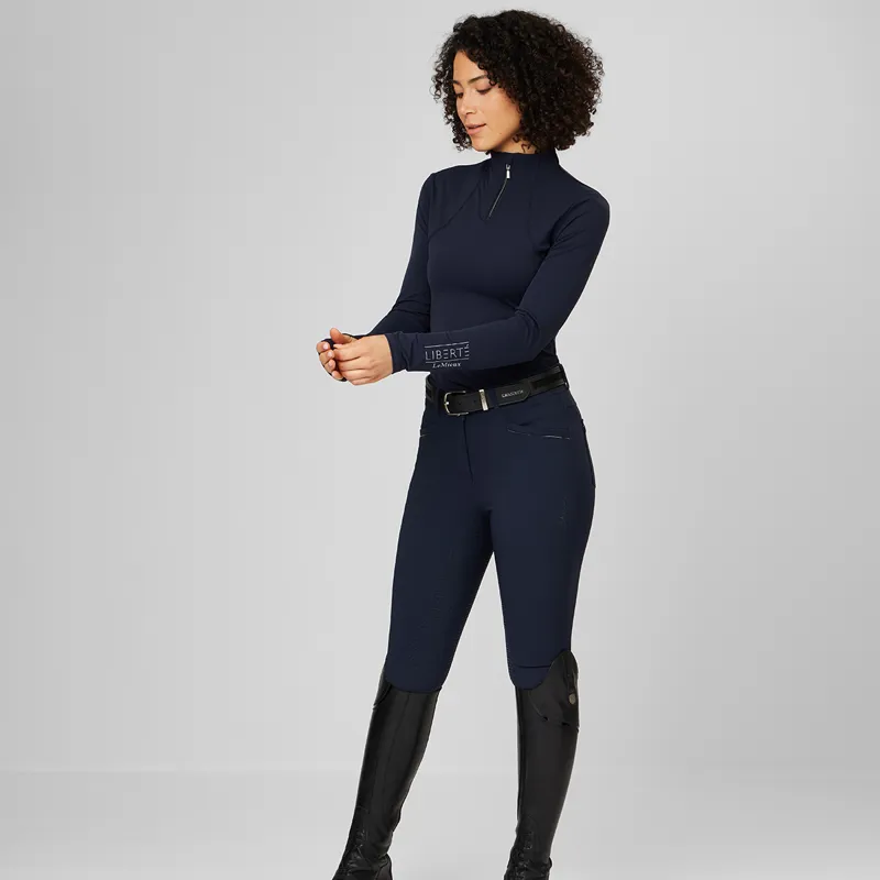 LeMieux Liberte Ladies Base Layer - Navy-6