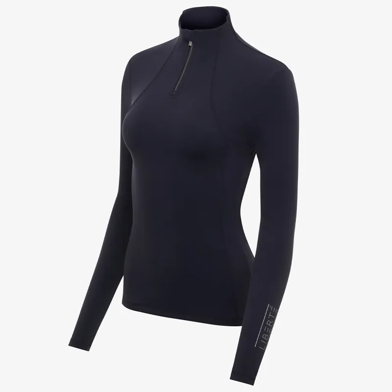 LeMieux Liberte Ladies Base Layer - Navy-2