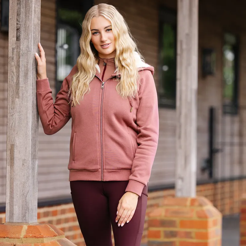 LeMieux Sherpa Lined Ladies Hoodie Orchid