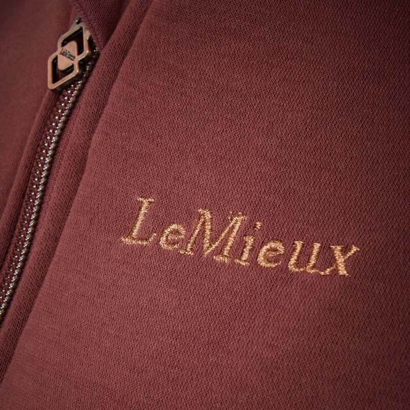 LeMieux Sherpa Lined Ladies Hoodie - Orchid-3