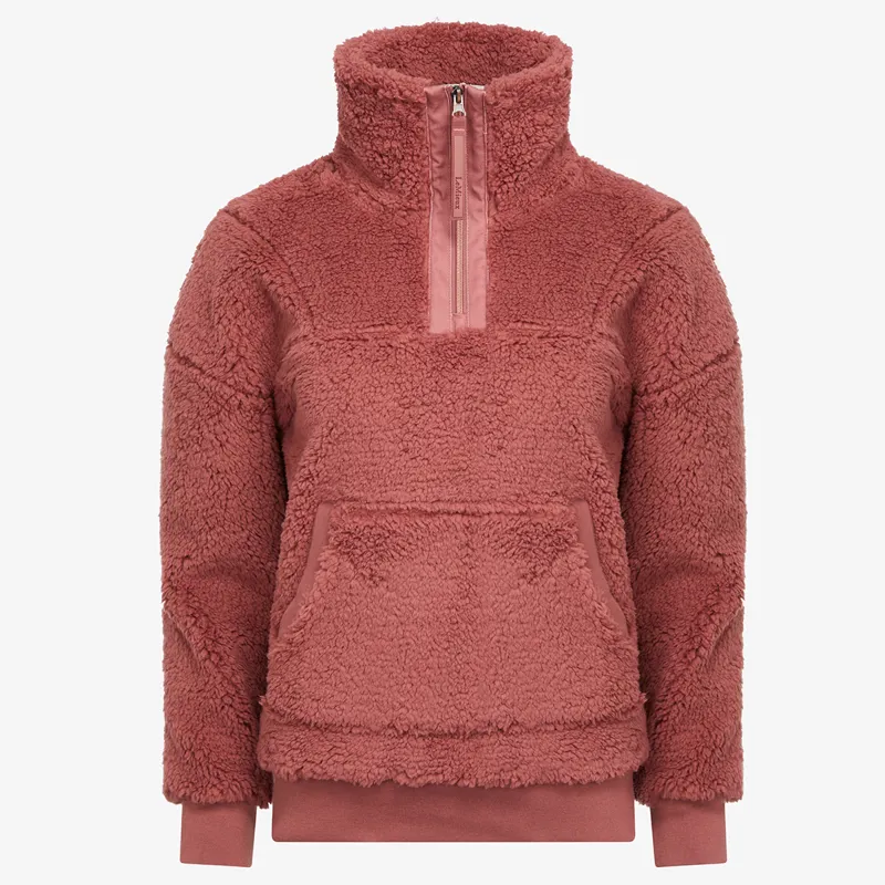 LeMieux Tara Ladies Teddy Fleece Jumper Orchid
