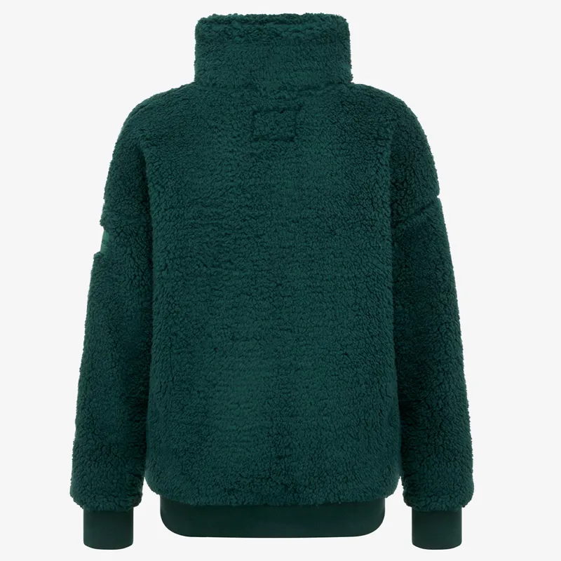 LeMieux Young Rider Tia Junior Teddy Fleece Jumper - Spruce-2