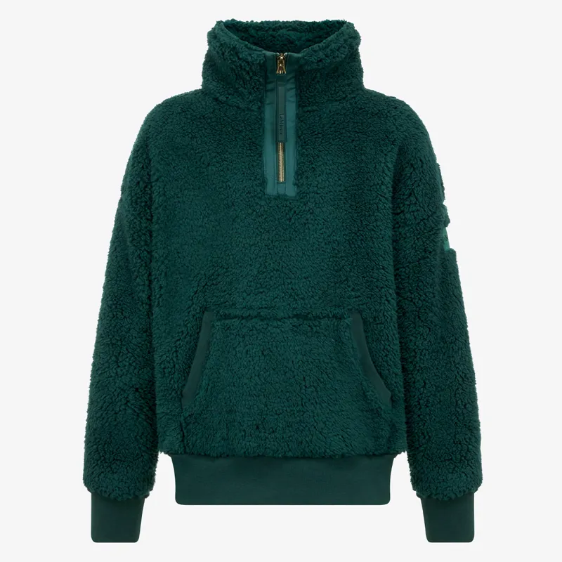 LeMieux Young Rider Tia Junior Teddy Fleece Jumper - Spruce