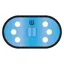 Imperial Riding Luminous LED Light - Blue