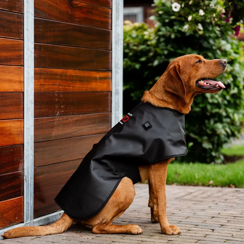 Horseware LED Red Light Therapy Pet Coat - Black-7