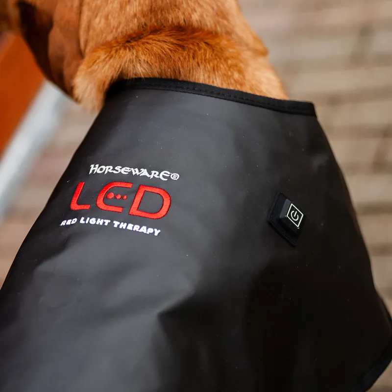 Horseware LED Red Light Therapy Pet Coat - Black-5